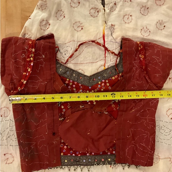 Vibrant Dopamine Bollywood Outfit in a Stunning Array of Colors, Hand Made - Picture 14 of 16